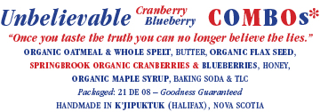Unbelievable Cranberry / Blueberry COMBOs
