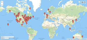 World Oatcake Map