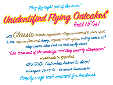 Unidentified Flying Oatcakes