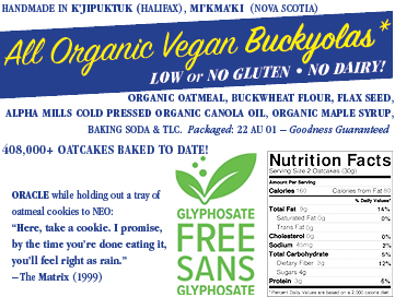 All Organic Vegan Buckyolas