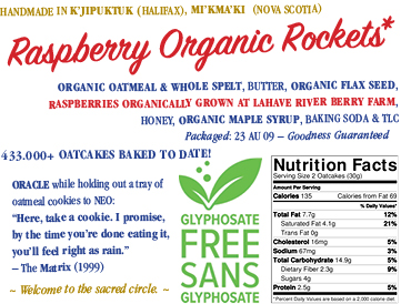 Raspberry Organic Rockets
