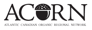 ACORN - Atlantic Canada Organic Regional Network